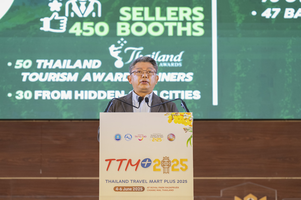 ททท. นำเสนอสินค้าบริการด้านการท่องเที่ยวไทยในงาน Thailand Travel Mart Plus (TTM+) 2025  ชูจุดแข็งท่องเที่ยวสุขภาพและอาหาร สร้างประสบการณ์เดินทางแบบ Meaningful Travel เดินหน้าสู่อนาคตการท่องเที่ยวไทยอย่างยั่งยืน